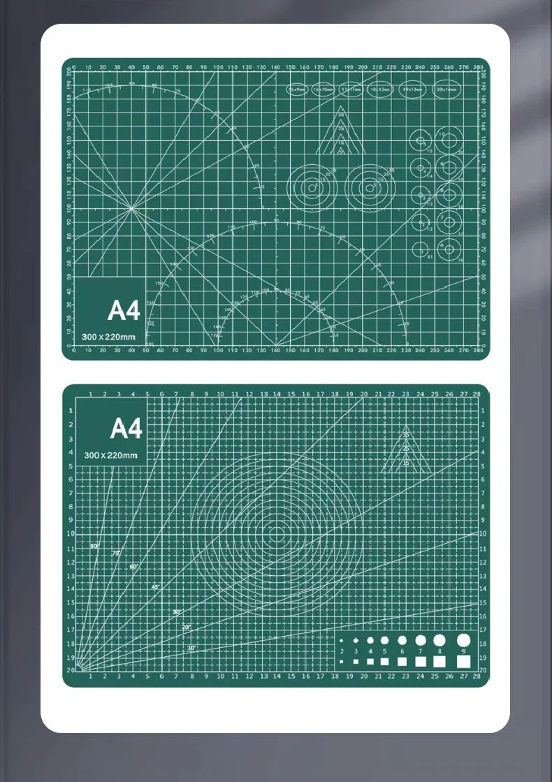 Gridded skæremåtte